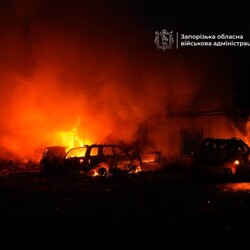 Удар по Запорожью 22 сентября. Фото: t.me/ivan_fedorov_zp