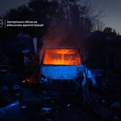 Удар по Запорожью 22 сентября. Фото: t.me/ivan_fedorov_zp