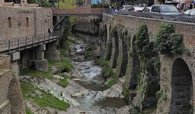 Район сірчаних лазень, Тбілісі. Фото: автор