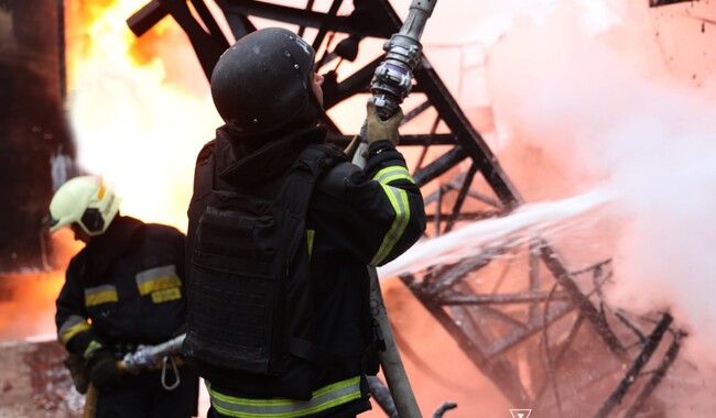 Российский удар 10 октября. Фото: t.me/V_Zelenskiy_official