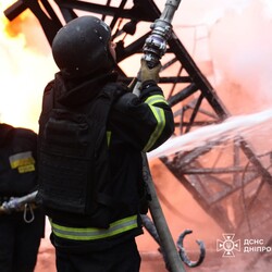 Российский удар 10 октября. Фото: t.me/V_Zelenskiy_official