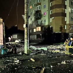 Российский удар 10 октября. Фото: t.me/V_Zelenskiy_official