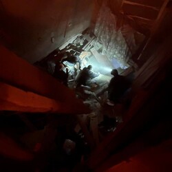 Удар по Каменскому 6 ноября. Фото: t.me/dsns_telegram