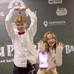 Юные суперзвезды, Артем Котенко и Анастасия Димид, представлявшие Украину на детском «Евровидении». Фото предоставлено 1+1