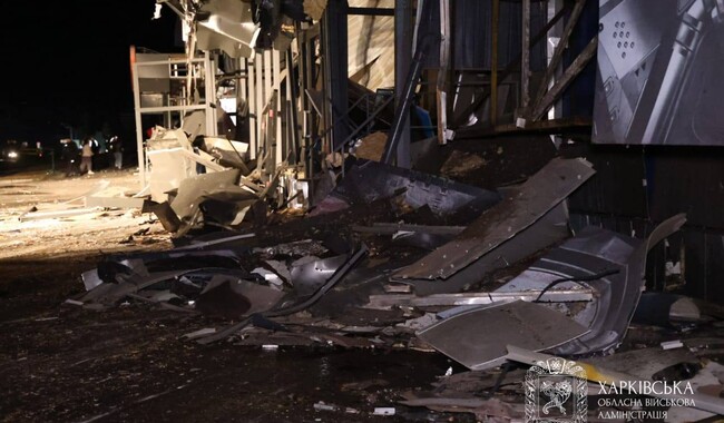 Російський удар по Харкову 19 листопада. Фото: t.me/synegubov