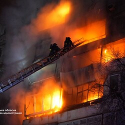 Російський удар по Запоріжжю 16 грудня. Фото: t.me/ivan_fedorov_zp