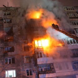 Російський удар по Запоріжжю 16 грудня. Фото: t.me/ivan_fedorov_zp