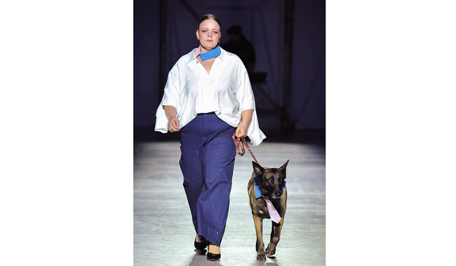 JULIYA KROS про «про здатність змінюватися, зберігаючи себе». Фото: Володимир Босак (Ukrainian Fashion Week)