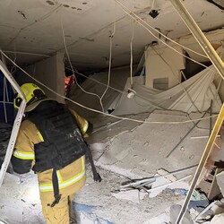 Удар рф по Одессе 16 апреля. Фото: t.me/odeskaODA