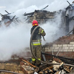 Удар по Балаклее 24 апреля. Фото: t.me/dsns_telegram