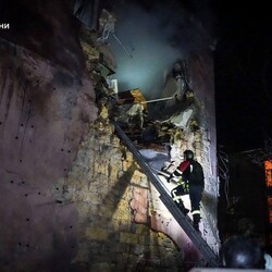 Російська атака на Одесу 24 квітня. Фото: t.me/odeskaODA