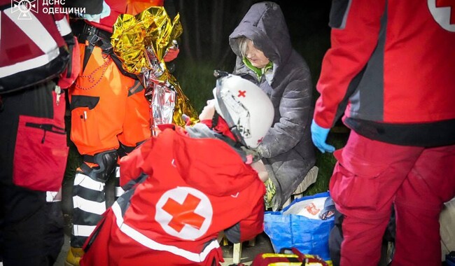 Російська атака на Одесу 24 квітня. Фото: t.me/odeskaODA