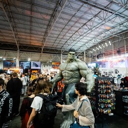Персонажи комиксов Marvel и DC все-таки были. Хоть и не так много. Фото: facebook.com/fancon.com.ua