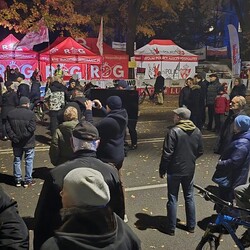 Протест под зданием Конституционного трибунала. Фото: facebook.com/podlasie24